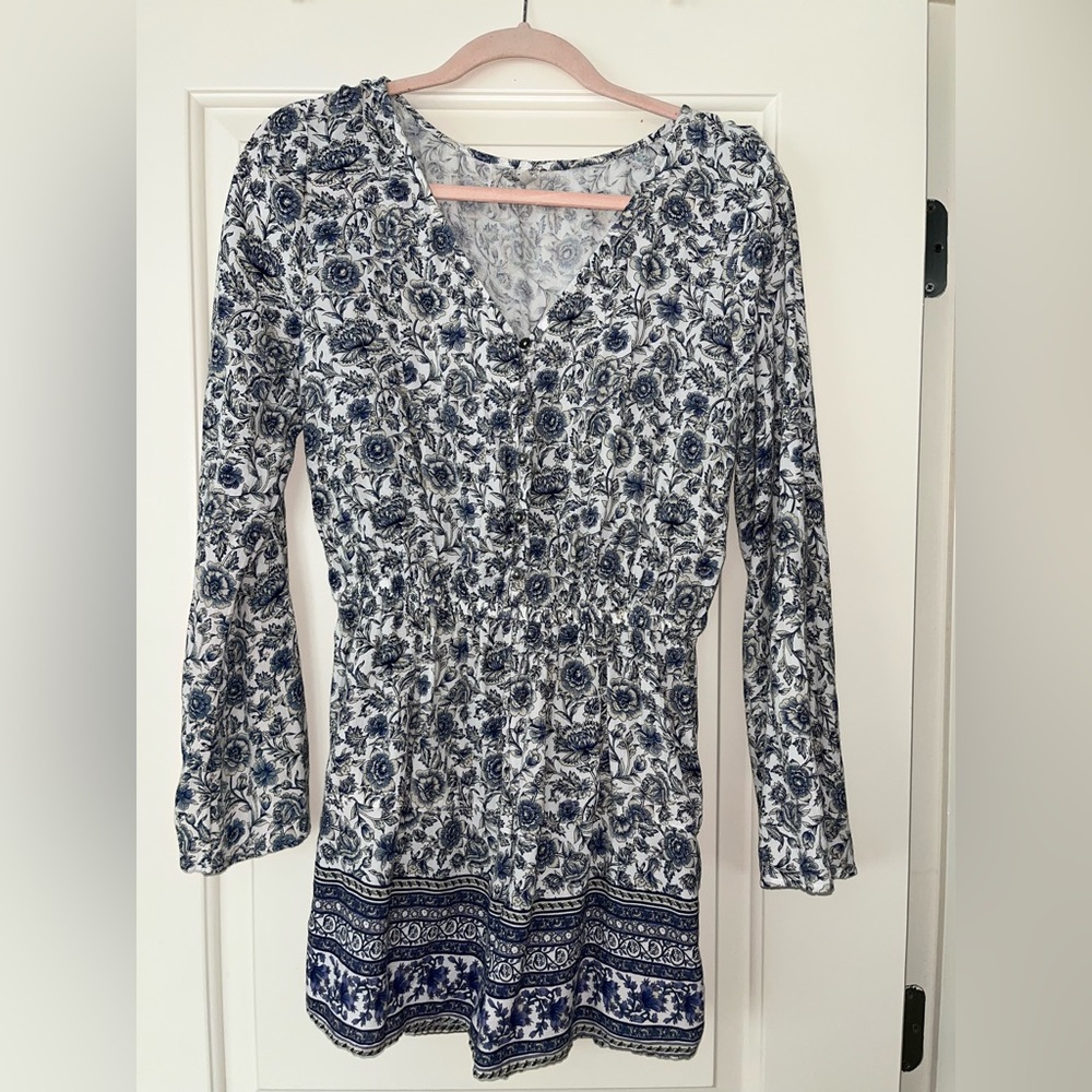 Mudd Juniors Floral Romper Size M